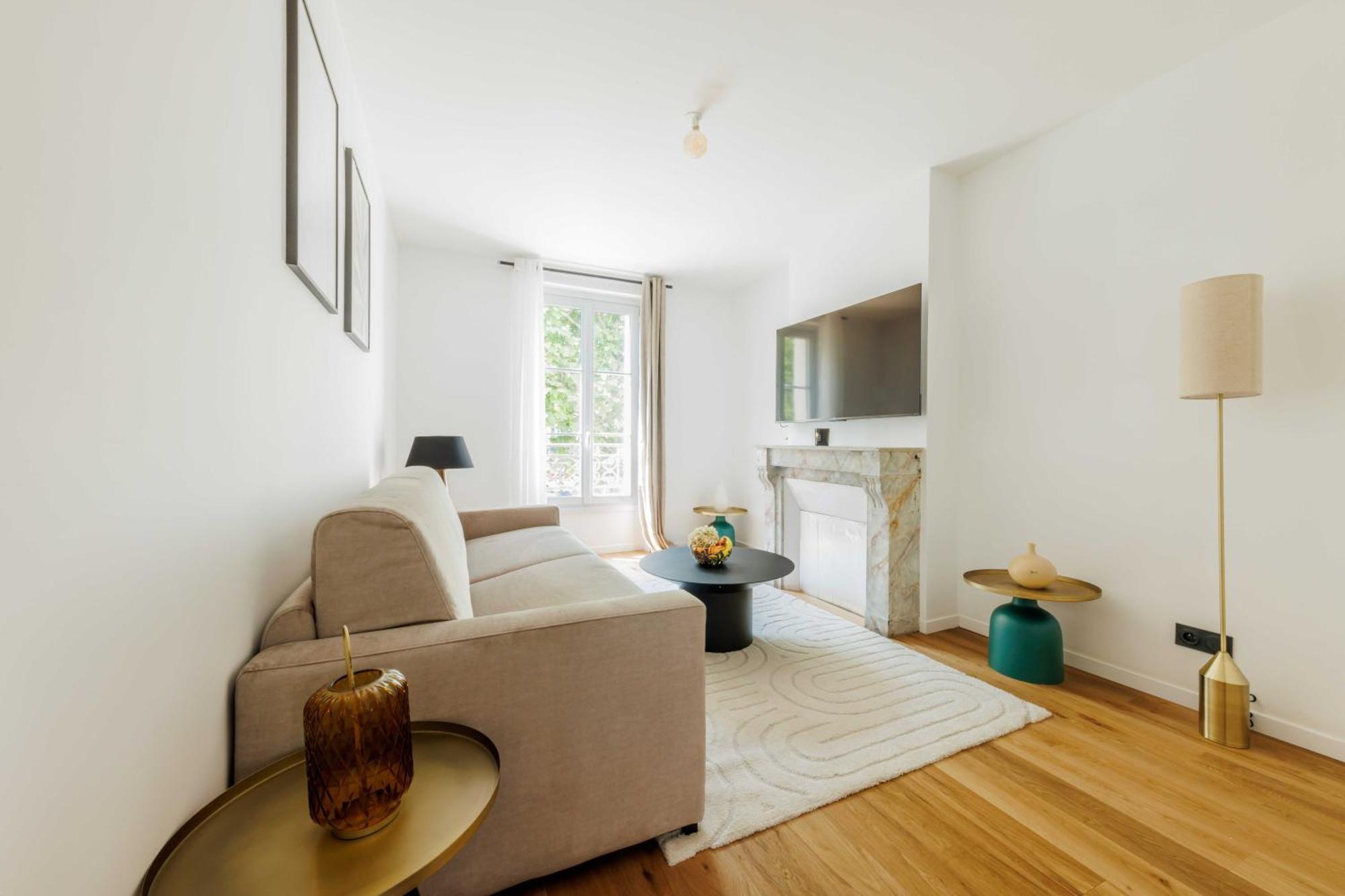 Chic Appartement - 1Br-4P - Chateau De ヴァンセンヌ エクステリア 写真