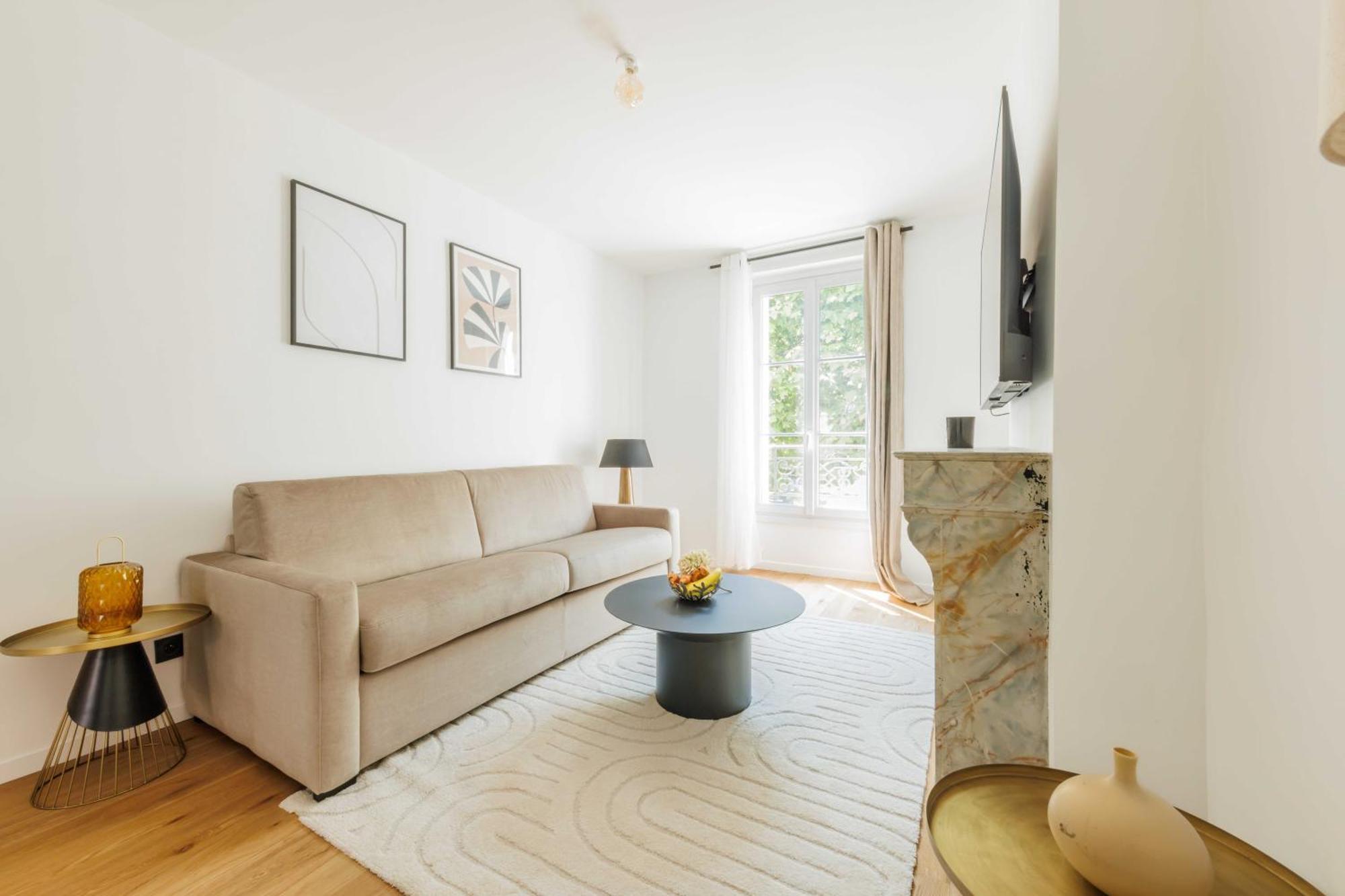 Chic Appartement - 1Br-4P - Chateau De ヴァンセンヌ エクステリア 写真
